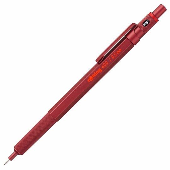 Rotring 600 Lyijytäytekynä 0.5 Punainen