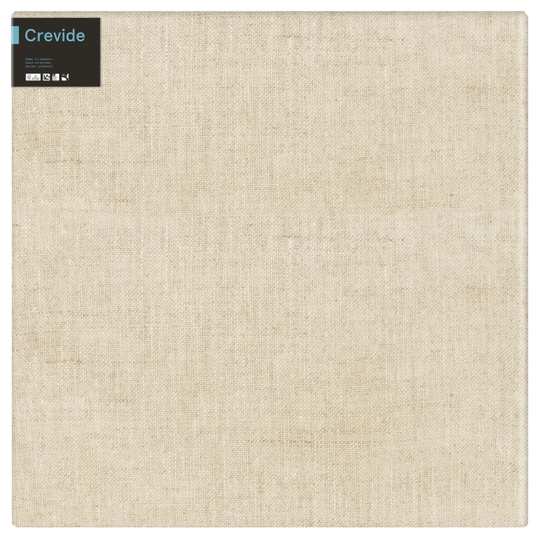 Crevide Pingotettu Canvaskangas Pellava 100x100