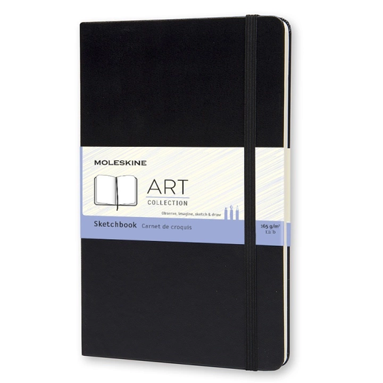 Moleskine Luonnoslehtiö Large Musta