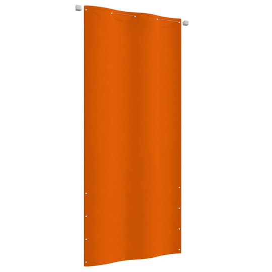 vidaXL Parvekkeen suoja oranssi 100x240 cm Oxford kangas
