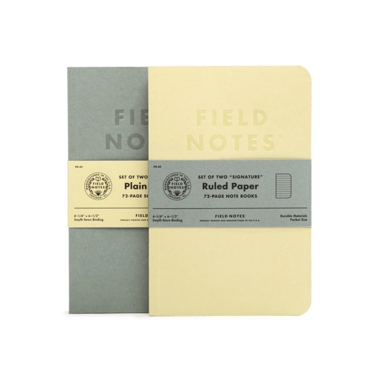 Field Notes Signature Notebook 2-pack Ruled