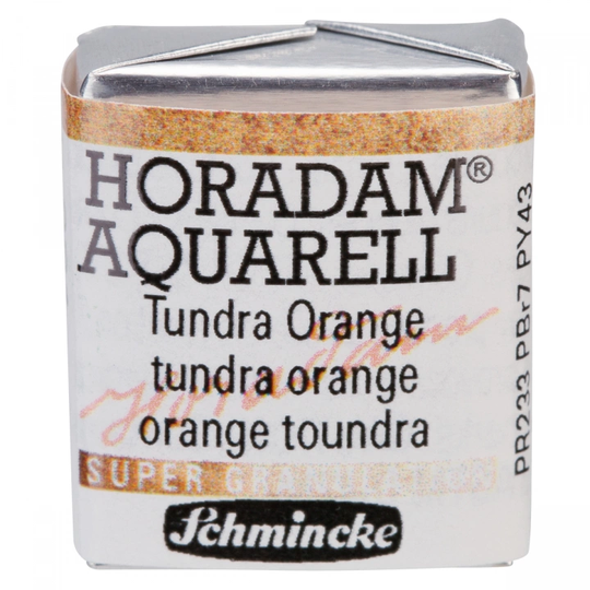 Schmincke Horadam Super Granulation Volcano yellow Half Pans