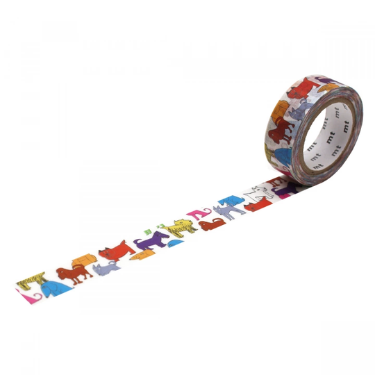 MT Washi-teippi Lisa Larson Colorful Dog x MT