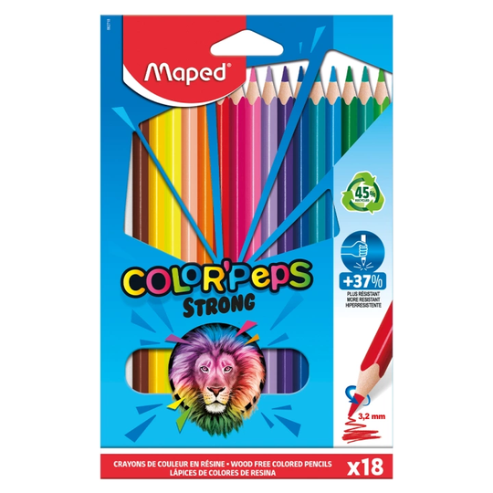 Maped Värikynät Color Peps Strong 18 kpl