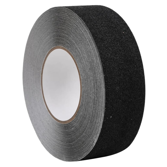 vidaXL Liukuesteteippi musta 0,05x20 m PVC