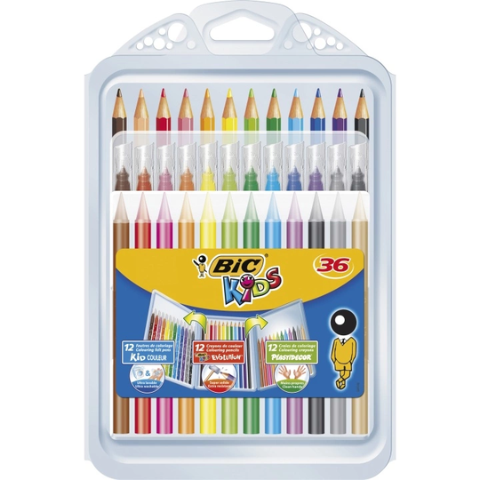 BIC Kids Coloring kit 1 - 36 osia