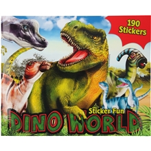 Dino World Sticker Fun Bok