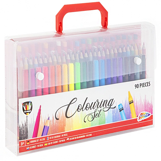 Grafix Colouring Set 90 kpl