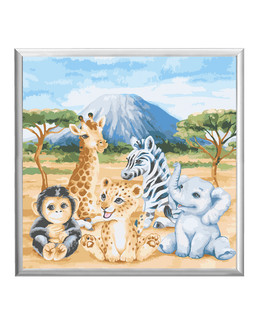 Paint By Numbers Safari