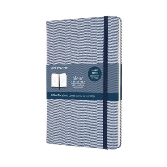 Moleskine Blend Hardcover Large Dark Blue Ruled
