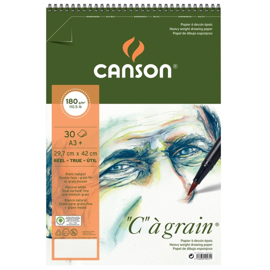 Canson C à grain 180g A3+