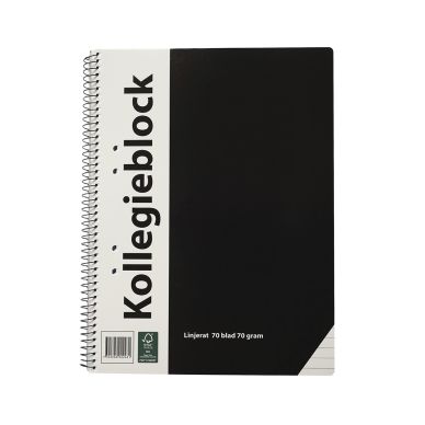 Luentolehtiö viivoilla A4 70g, 10 kpl