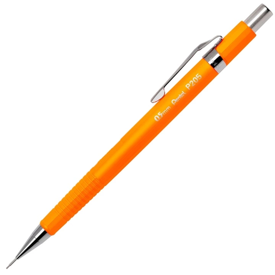 Pentel P205 Mechanical Pencil 0.5 Fluo Yellow