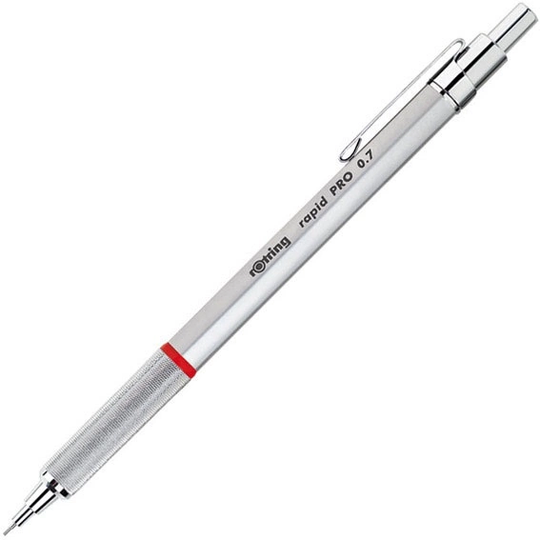 Rotring Rapid Pro Lyijytäytekynä 0.7 Hopea