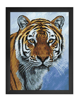 Diamond painting Tiiikeri