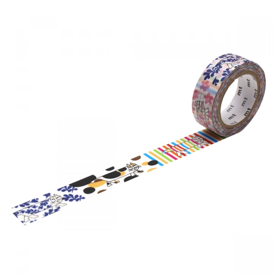 MT Washi-teippi Lisa Larson Mikey Pattern x MT