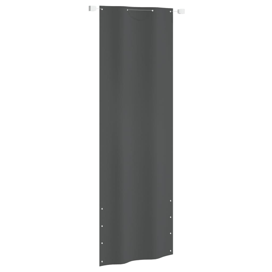 vidaXL Parvekkeen suoja antrasiitti 80x240 cm Oxford kangas