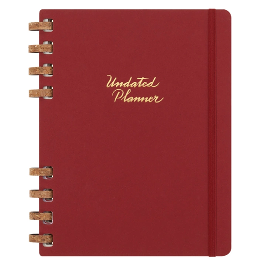 Moleskine Planner Spiral XL Cherry