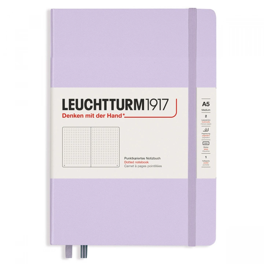 Leuchtturm1917 Notebook A5 Soft Cover Lilac Plain