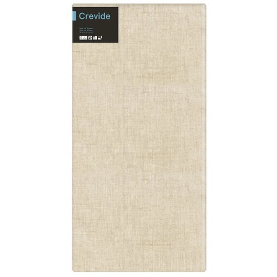 Crevide Pingotettu Canvaskangas Pellava 50x100