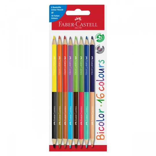 Faber-Castell Värikynät Bicolor 8-setti