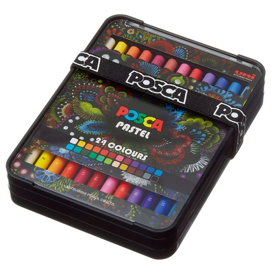 Posca Posca Pastelliliidut 24-setti
