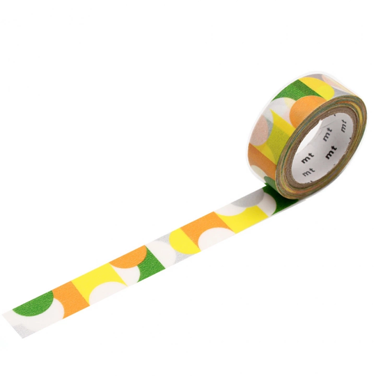 MT Washi-teippi Yellow x Green