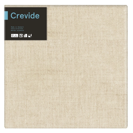 Crevide Pingotettu Canvaskangas Pellava 50x50