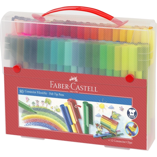 Faber-Castell Connector Tussikynät 80-setti