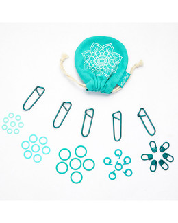 Mindful Muoviset silmukkamerkit 100 kpl