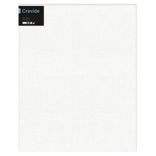 Crevide Pingotettu Canvaskangas Pellava Valkoinen 80x100
