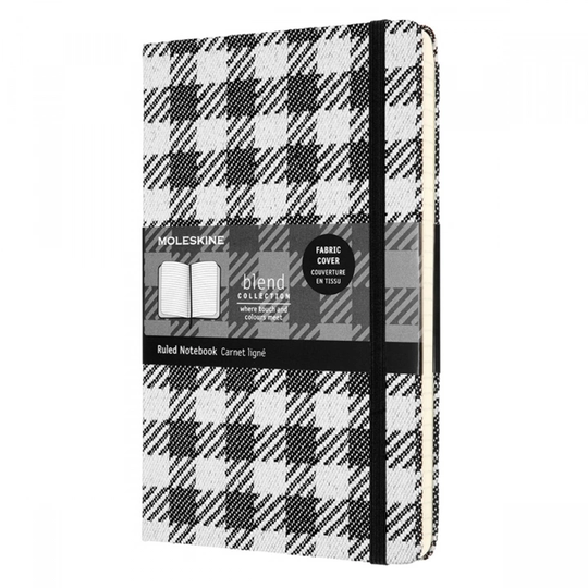 Moleskine Blend Hard Cover Check Large