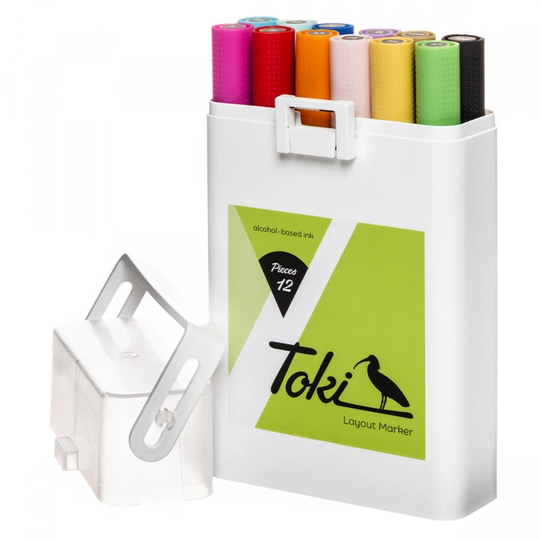 Toki Marker Main Tones A 12-setti