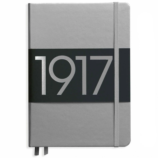 Leuchtturm1917 Metallic Edition A5 Medium Silver Lined