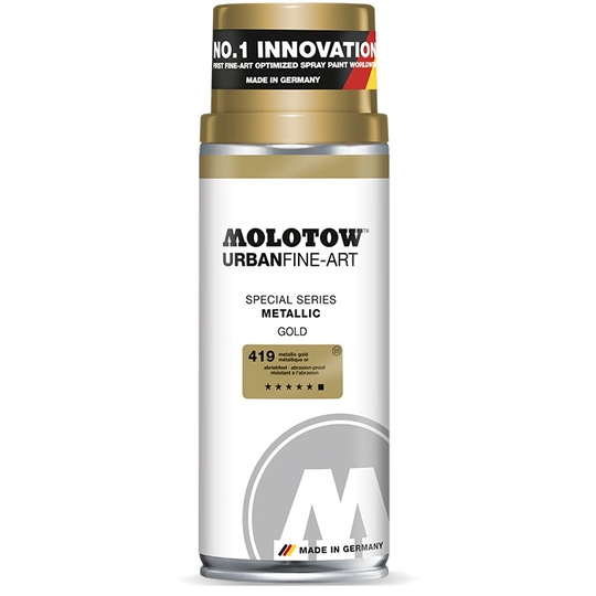 Molotow Spraymaali Akryyli UrbanFineArt Metallic 400ml metalic silver 420