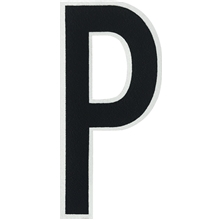 Design Letters Style MyCover Personal Stickers A-Z P