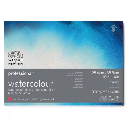 Winsor & Newton Professional Akvarellilehtiö HPx36cm 300g
