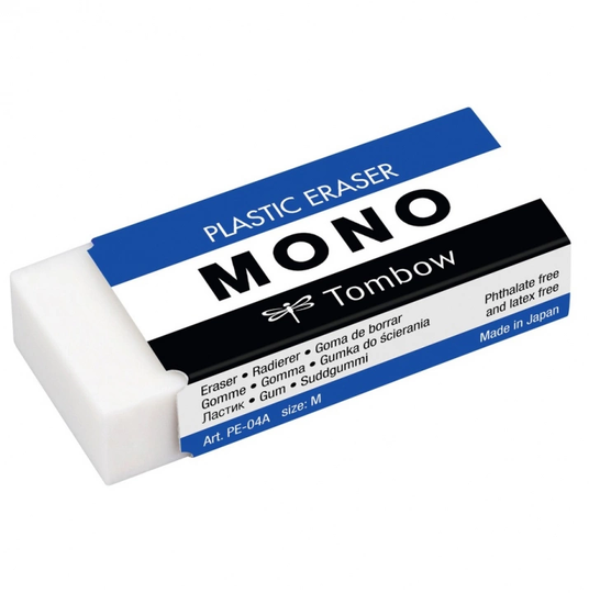 Tombow Mono Plastic Eraser Medium