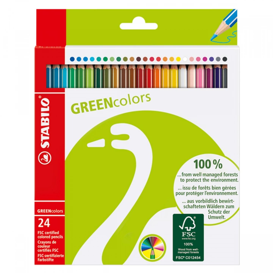 Stabilo GreenColors Värikynät 24 kpl