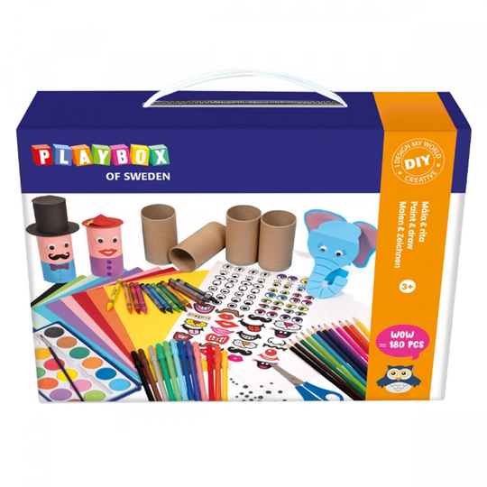Playbox Askartelupakkaus Maalaa ja Piirrä