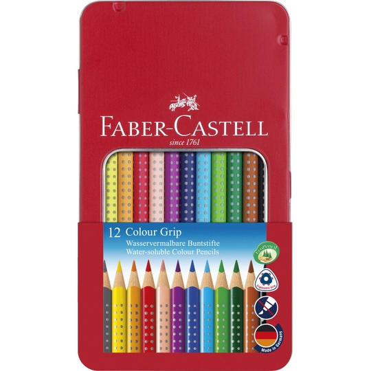 Faber-Castell Värikynät Colour Grip 12-setti
