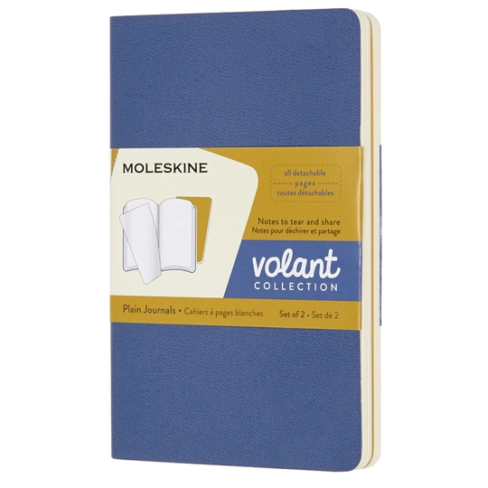 Moleskine Volant Pocket Sininen/Keltainen Ruled
