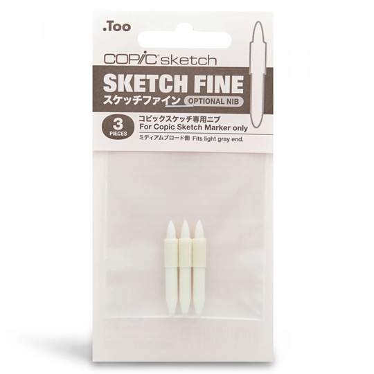 Copic Sketch Pitsi Hieno 3 kpl