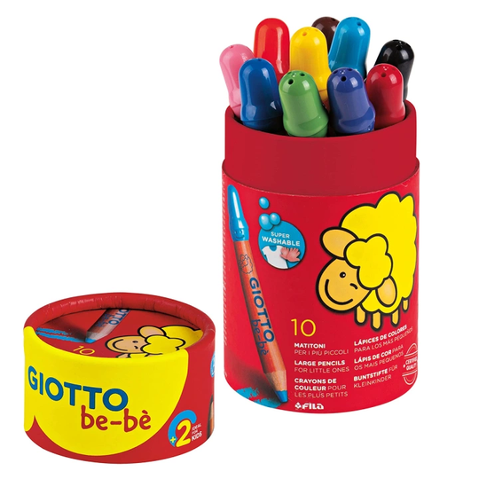 Giotto Be-bè Värikynät 10-setti