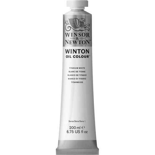 Winsor & Newton Winton Öljyväri 200 ml Titanium white 644