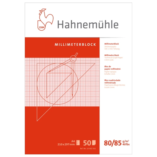 Hahnemühle Millimetre block A3