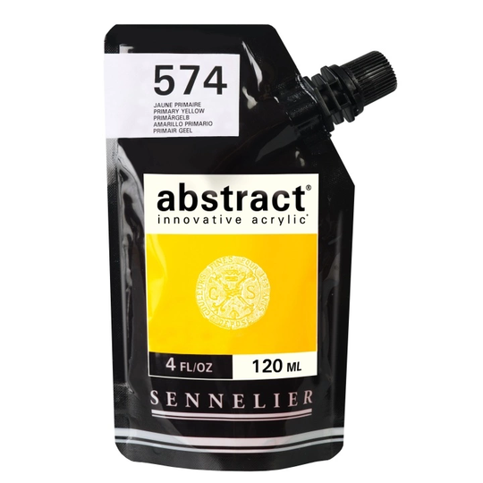 Sennelier Abstract Akryylimaali 120 ml Primary Yellow 574