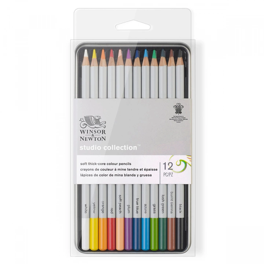 Winsor & Newton Studio Collection Värikynät 12-setti