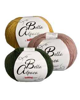 Lanka Bella Alpaca Musta