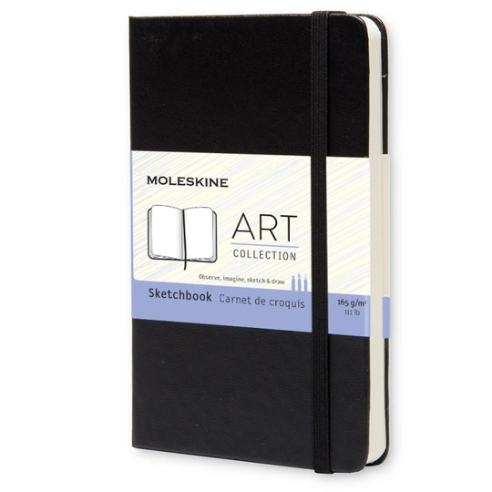 Moleskine Luonnoslehtiö Pocket Musta
